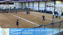 Quatrième tour intégral, Fontaine contre Digoin, Club Elite Féminin J4, Sport Boules, saison 2015-2016