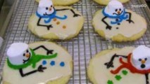 Festive sugar cookies for the holiday season