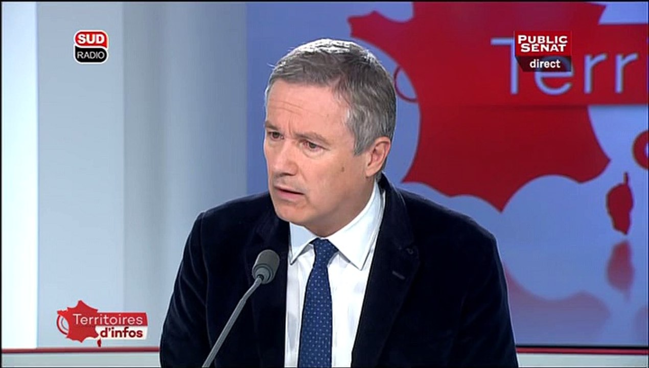 Dupont-Aignan dénonce la suppression des débats sur France 3 pour les régionales