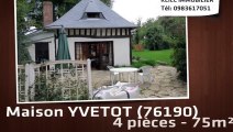 A vendre - YVETOT (76190) - 4 pièces - 75m²