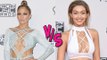Jennifer Lopez VS Gigi Hadid - CLEAVAGE WAR | Whose HOTTER?