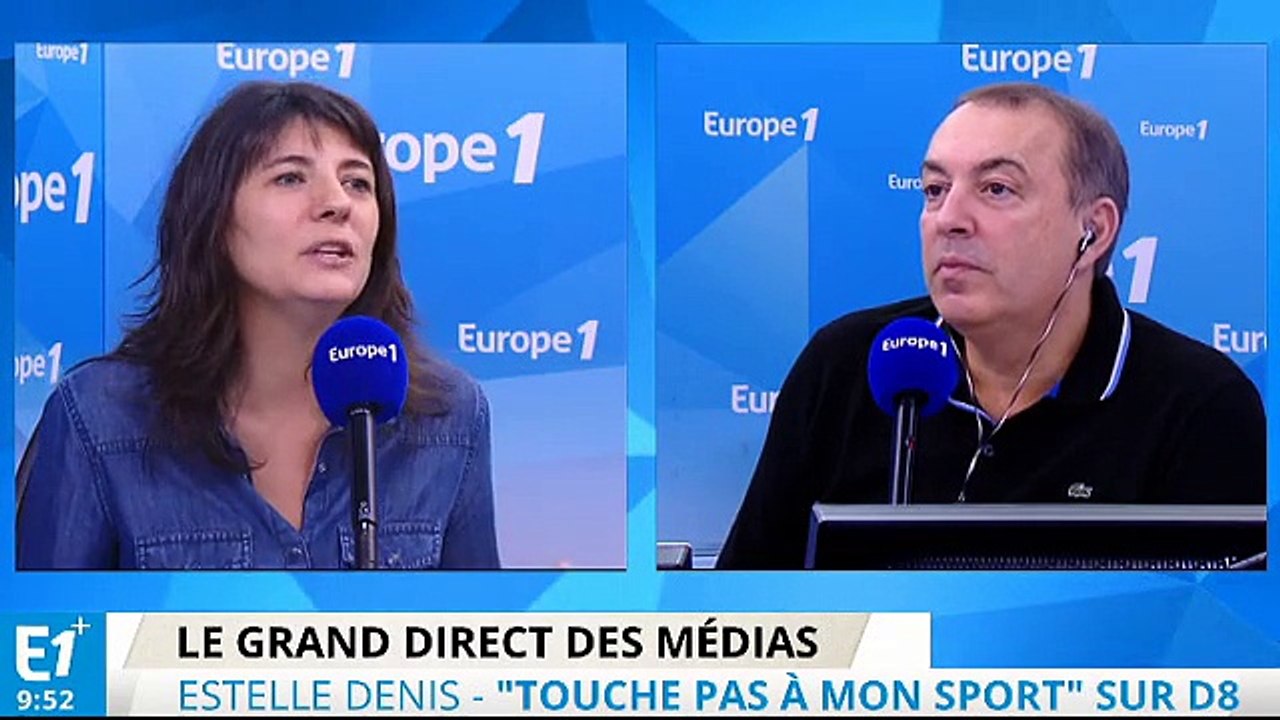 Estelle Denis : "C'est grâce à Europe 1 que je suis à la tête de Touche pas à mon sport"