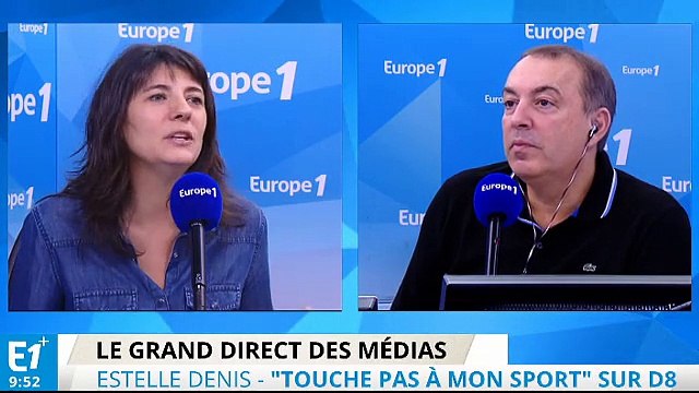 Estelle Denis : C'est grâce à Europe 1 que je suis à la tête de Touche pas à mon sport