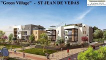 A vendre - appartement - SAINT JEAN DE VEDAS (34430) - 2 pièces - 44m²