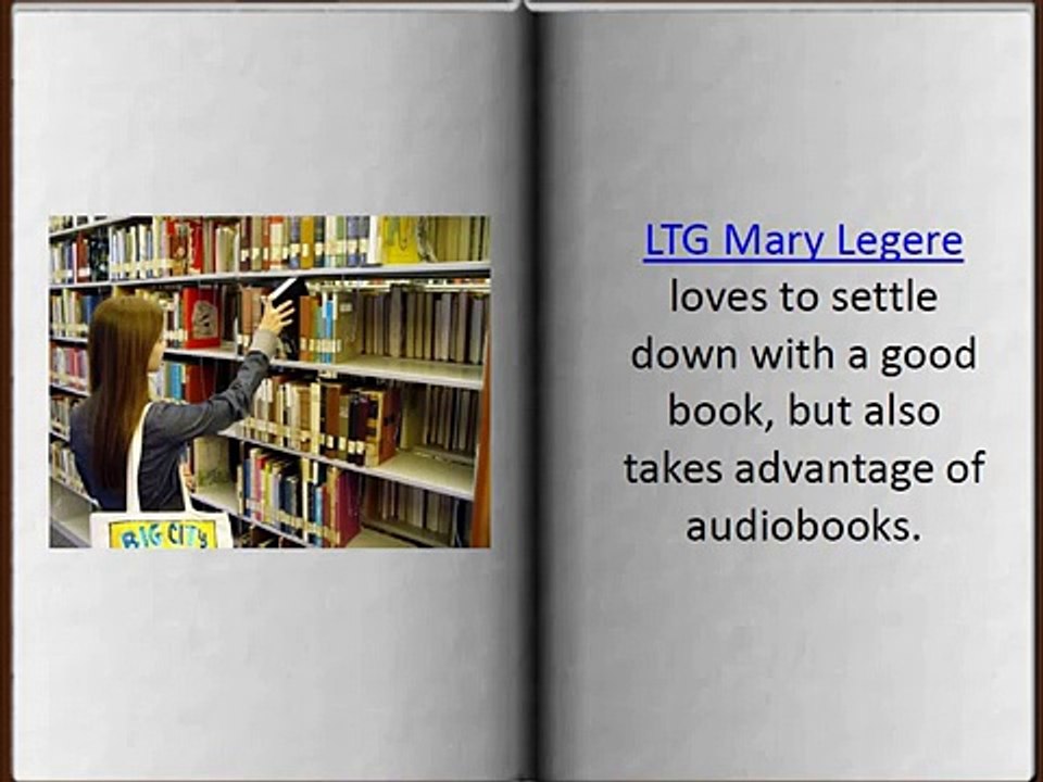 LTG Mary legere - Benefits Of Listening Audio-Books