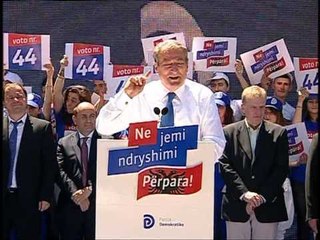 BERISHA NE ÇOROVODE RAKIA E SKRAPARIT DO TE BEHET MJAFT E NJOHUR NE BOTE LAJM