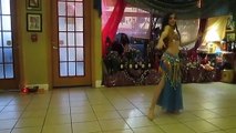 11-year-old Little girl belly dancer Orlando Belly Dancer