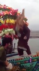 hot dance in boat and beach