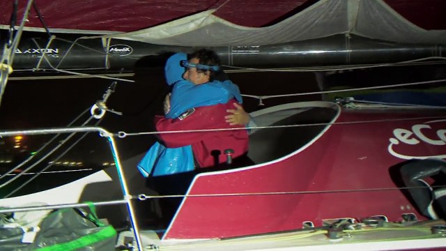 Arrivée ZETRA (Class40) -Transat Jacques Vabre 2015