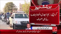 Breaking News - Karachi CDC Civil Lines Ky Baher Sy Boom Baramad  – 23 Nov 15 - 92 News HD
