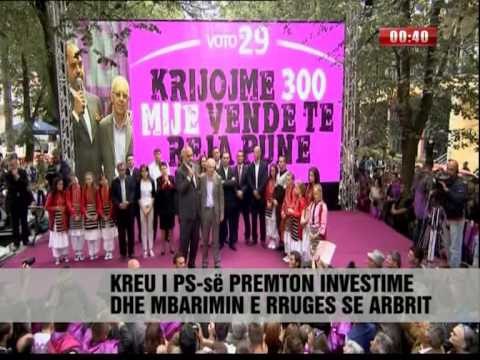 Rama në Dibër: Jo ndasive! - Vizion Plus - News - Lajme