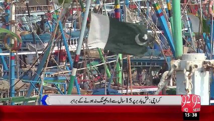 Fish Harber Pr 15 Sal Sy Dragging Na Hony Ky Baraber – 23 Nov 15 - 92 News HD