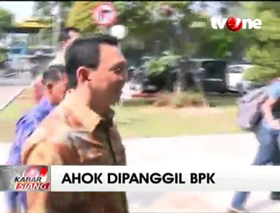 Ahok Diperiksa BPK
