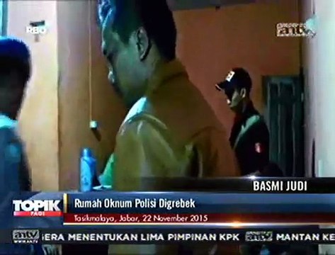 Rumah Oknum Polisi Jadi Sarang Judi