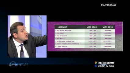 Opinion - PS - Programi (13 qershor 2013)