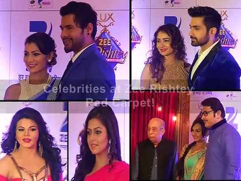 Celebrities at Zee Rishtey Red Carpet!