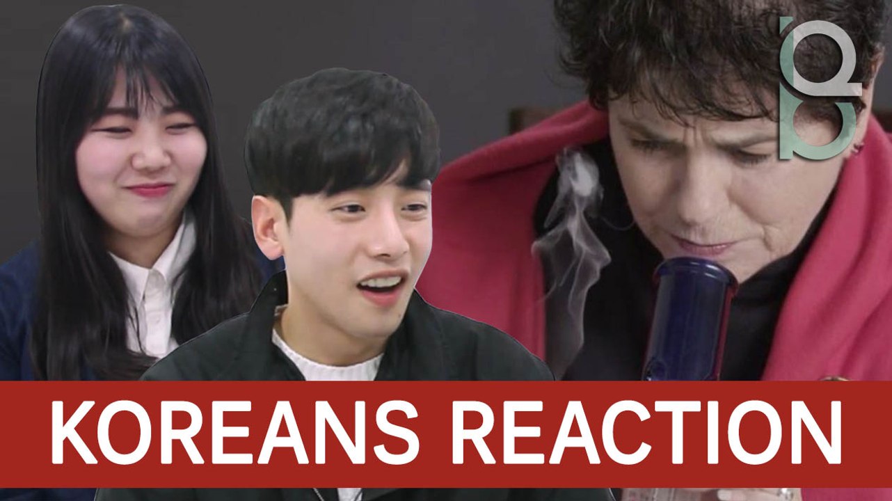 Koreans react to Grandmas Smoking Weed for the First time