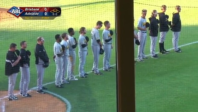 Dur dur de chanter l'hymne australien quand on le hoquet