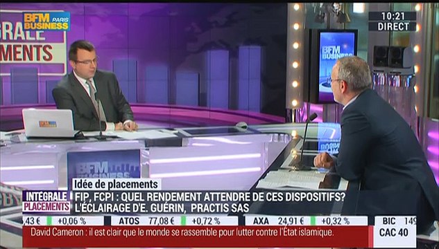 Idées de placements: Comment réduire ses impôts avec un FCPI et un FIP ? - 23/11
