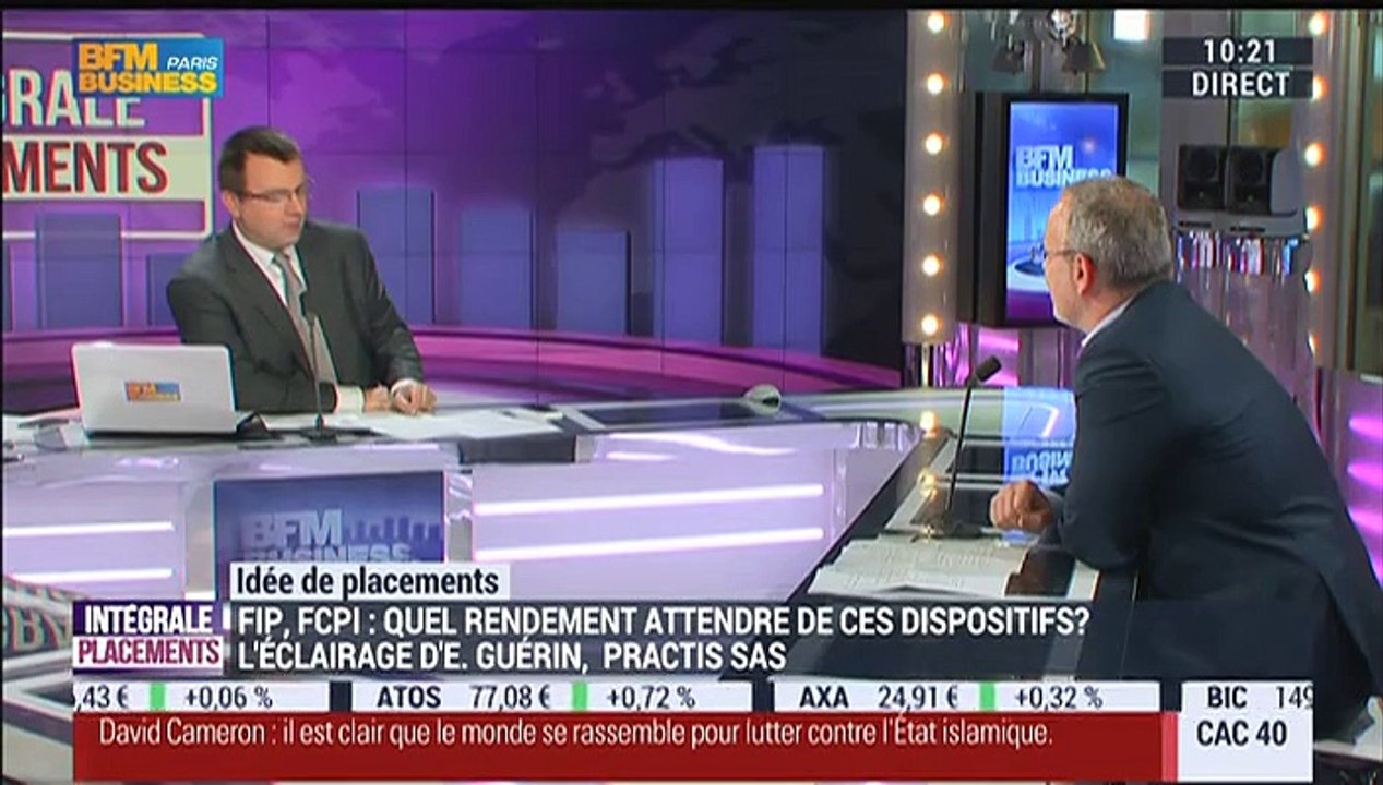 Idées de placements: Comment réduire ses impôts avec un FCPI et un FIP ? - 23/11