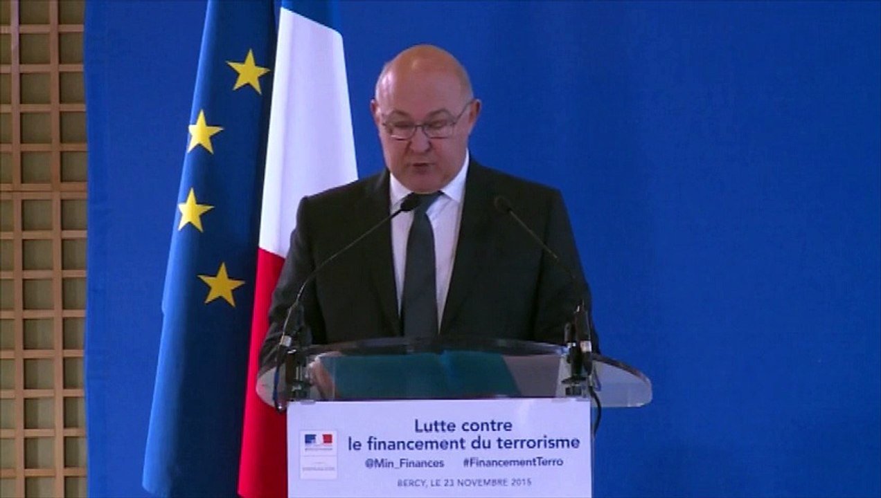 Michel Sapin détaille des mesures de lutte contre le financement du terrorisme