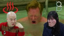 Koreans react to Conan Visit A Korean Spa