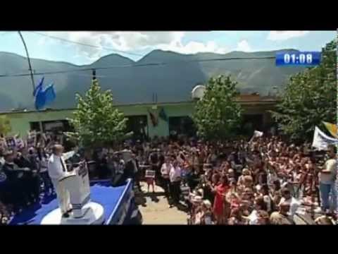 PD MBYLL FUSHATEN BERISHA MERR PJESE NE MITINGJET E PESHKOPISE E BULQIZES LAJM