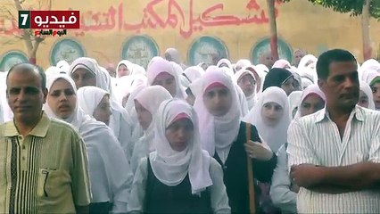 ‫بالفيديو.. طالبة مسيحية تغنى « ياحبيبى يامحمد » مع الإذاعة المدرسية‬