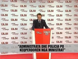 PS-LSI: Presion nga pushteti - Vizion Plus - News - Lajme