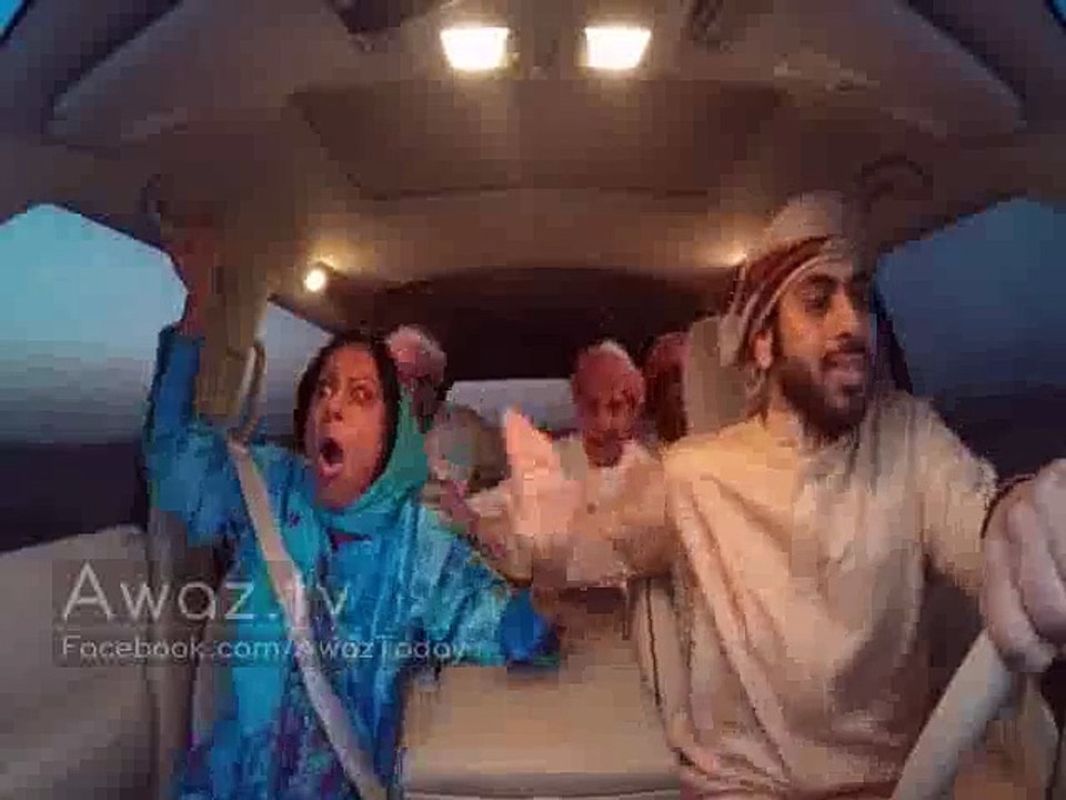 Guy pulls car flip prank on his Mom in Dubai