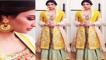 Hero Girl Athiya Shetty looks Cute & Sweet in lemon yellow lehenga at Marathi Filmfare Awards 2015 - Bollywoood News Gossips