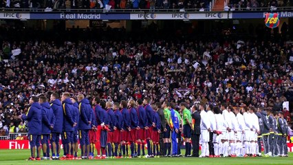 La Marseillaise jouée (au piano) avant Real Madrid-Barcelone
