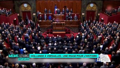 Hollande à Versailles : une image pour l'histoire