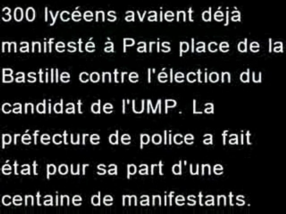 Nouvelles manifs anti Sarko 2007-05-07