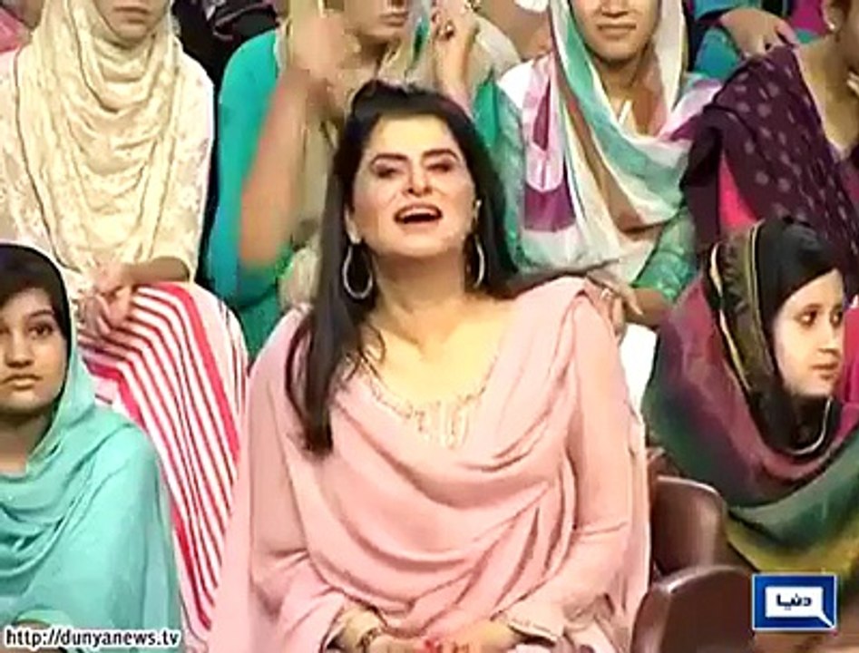 Funny Clip About Ayyan Ali in ( Mazak Raat) Dunya News