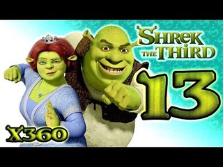 Shrek The Third Walkthrough Part 13 (Xbox 360) Rundown Streets