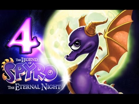 The Legend of Spyro: The Eternal Night Walkthrough Part 4 (Wii, PS2) 100% Grove + Ice Dream