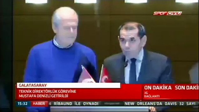 Mustafa Denizli ve Dursun Özbek'in Açıklamaları