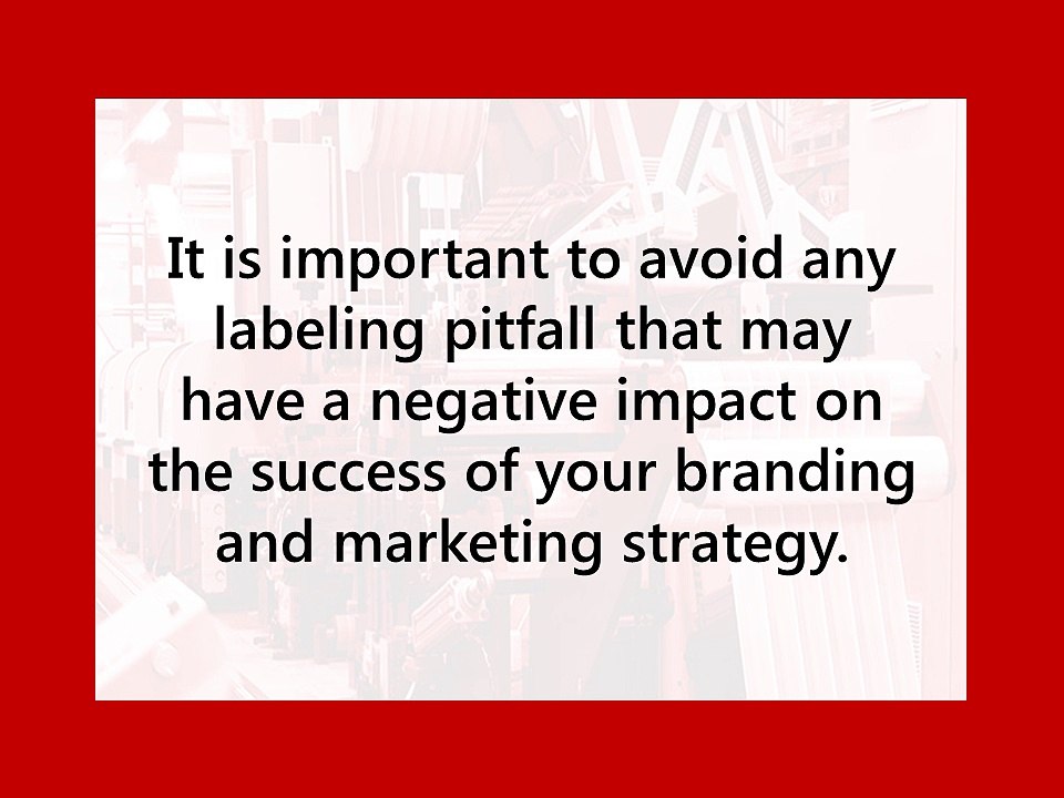 Custom Product Labels Tips & Pitfalls