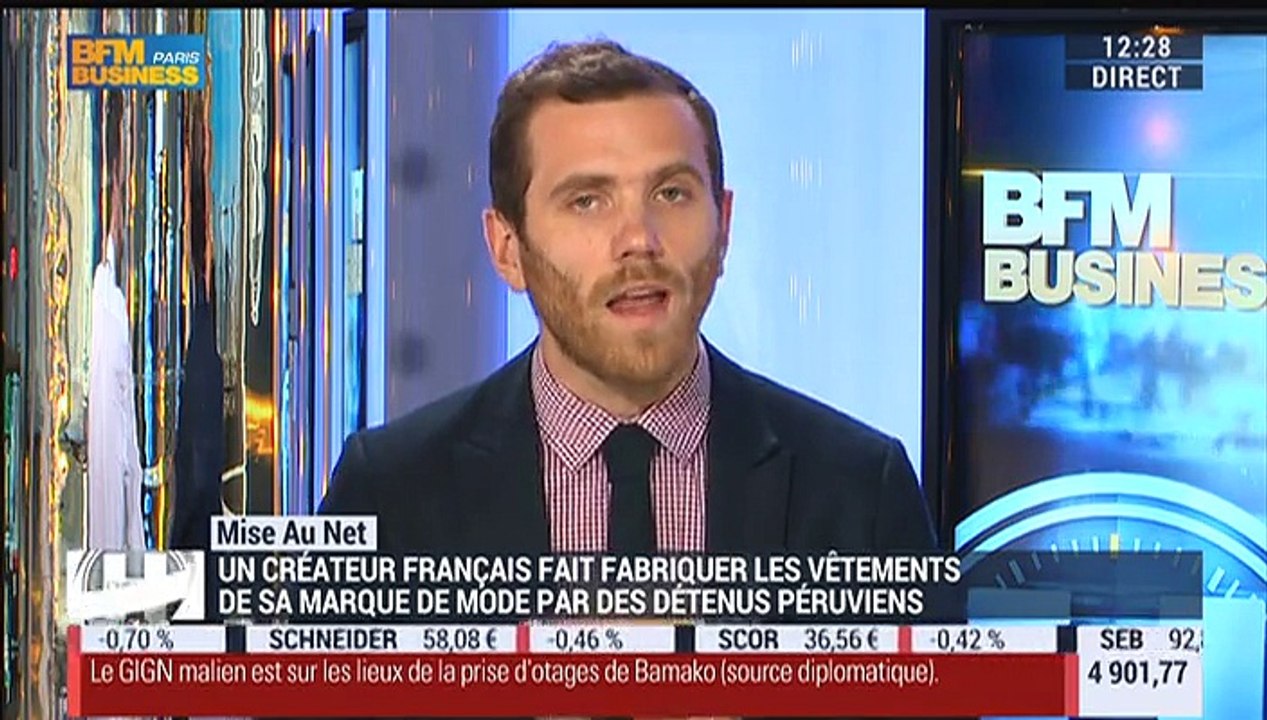 La mise au net : un créateur français fait fabriquer ses vêtements de mode par des détenus péruviens - 20/11