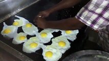 King of Half-boils _ Indian Street Food _ Amazing Cooking Skills