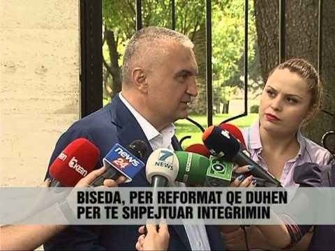 Meta në zyrën e Nishanit - Vizion Plus - News, Lajme