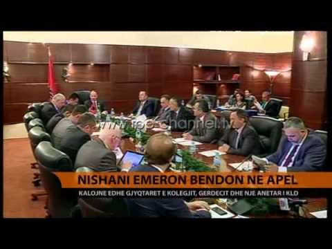 Nishani emëron Bendon në Apel - Top Channel Albania - News - Lajme