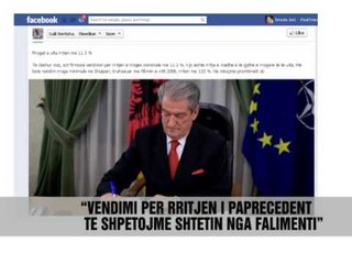 Paga minimale, reagon Majko - Vizion Plus - News, Lajme