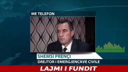 Report TV - Situata me përmbytjet, ne lidhje telefonike Shemsi Premci