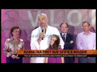 Rama: Na pret një sfidë e madhe - Top Channel Albania - News - Lajme