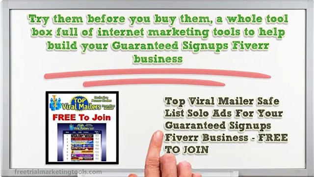 Free Trial Marketing Lead Tools For Guaranteed Signups Fiverr Business