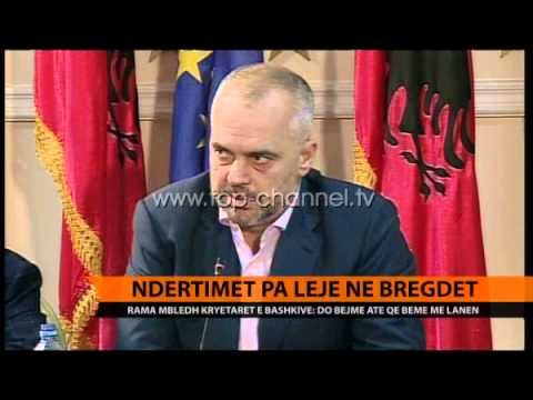 Rama: Të ndalen ndërtimet pa leje në bregdet - Top Channel Albania - News - Lajme