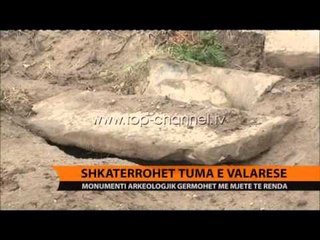 Shkatërrohet tuma e Valaresë - Top Channel Albania - News - Lajme