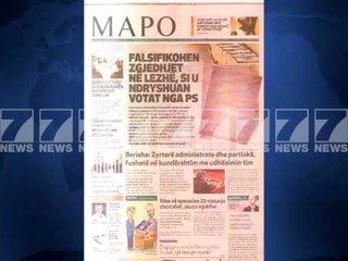 Gazetat shqiptare-Faqja e pare e shtypit te dites 10 korrik 2013